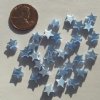 30 7mm Light Sapphire Fiber Optic Stars
